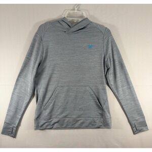 Vortex Optics Mens Gray Heather Performance Hoodie Size M